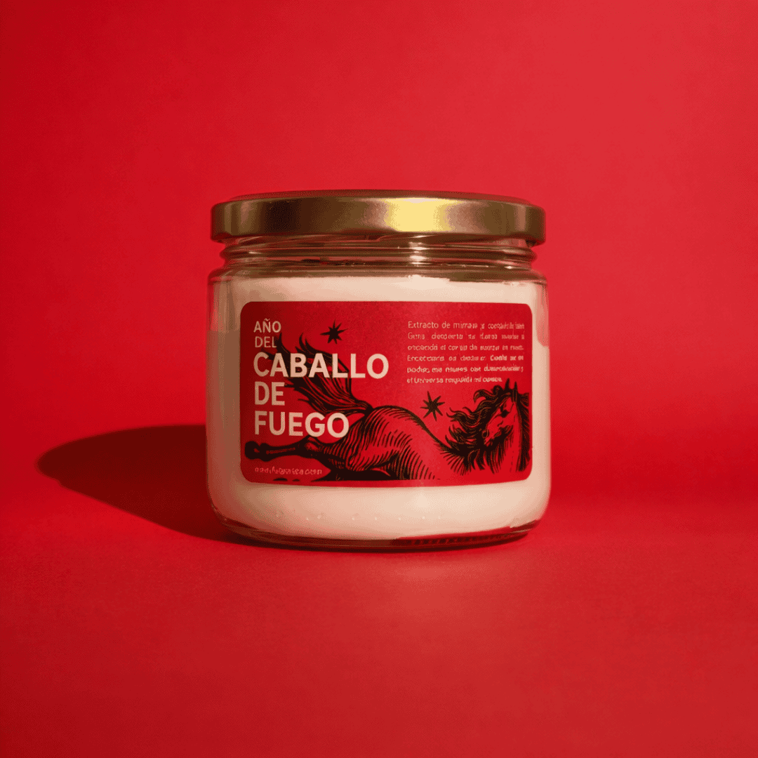Vela Año del Caballo de Fuego – Acción y Prosperidad 2026