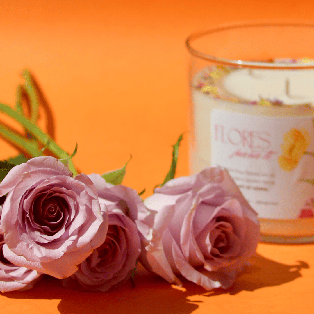 Vela aromática HOME regalo del Día de las Madres - Flores para ti 411g