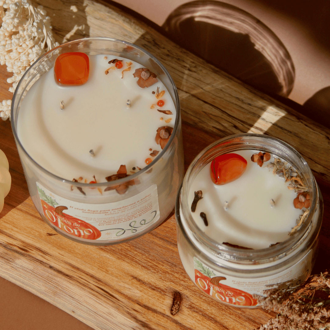 Vela HOME aromática de soya “Tardes de Otoño” – Pumpkin Spice 411 g (Copia)