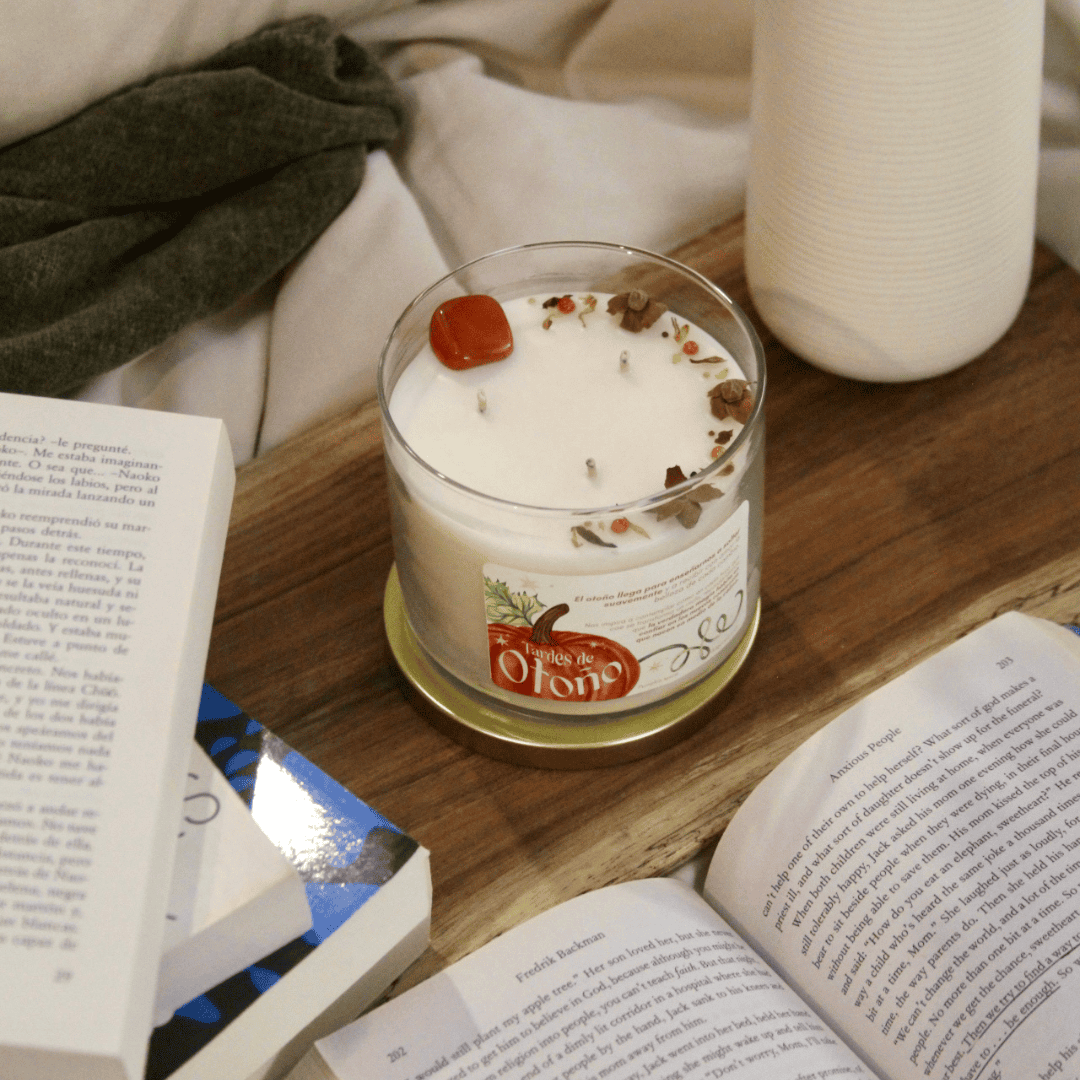 Vela HOME aromática de soya “Tardes de Otoño” – Pumpkin Spice 411 g (Copia)