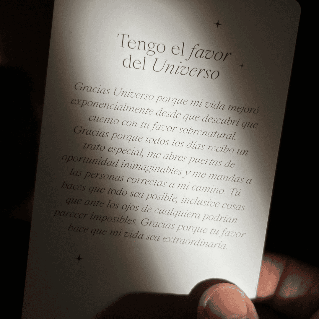 CARTAS AL UNIVERSO - Mensajes que el Universo tiene para ti