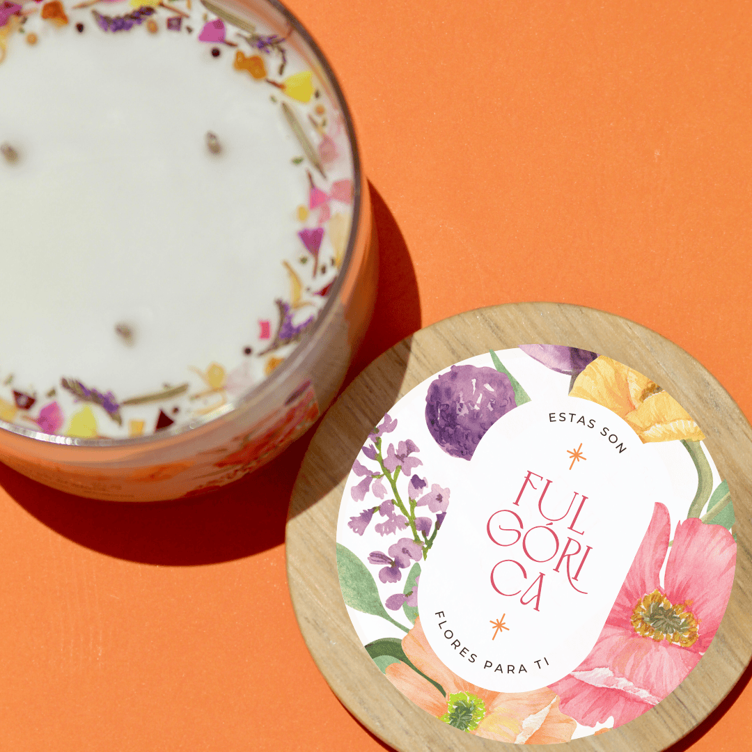 Vela aromática HOME regalo del Día de las Madres - Flores para ti 411g