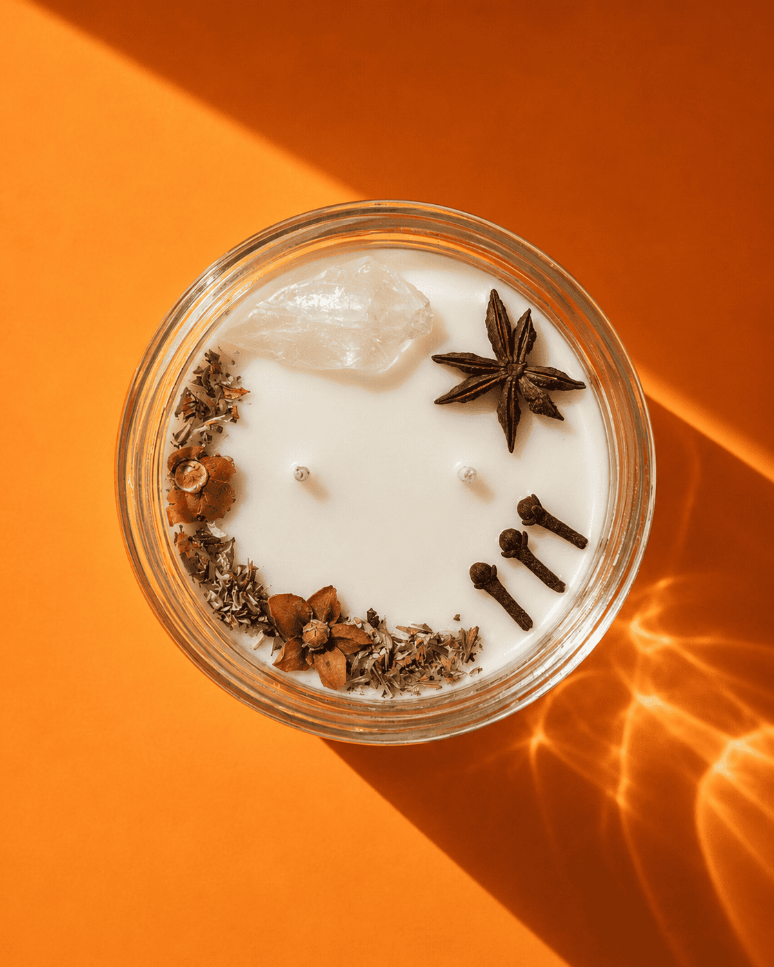 Vela de soya Luna Menguante aroma a mirra y sándalo 240 g