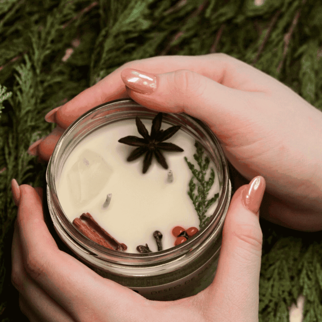 Vela Deseo de Navidad - aroma a galleta de jengibre 240 g