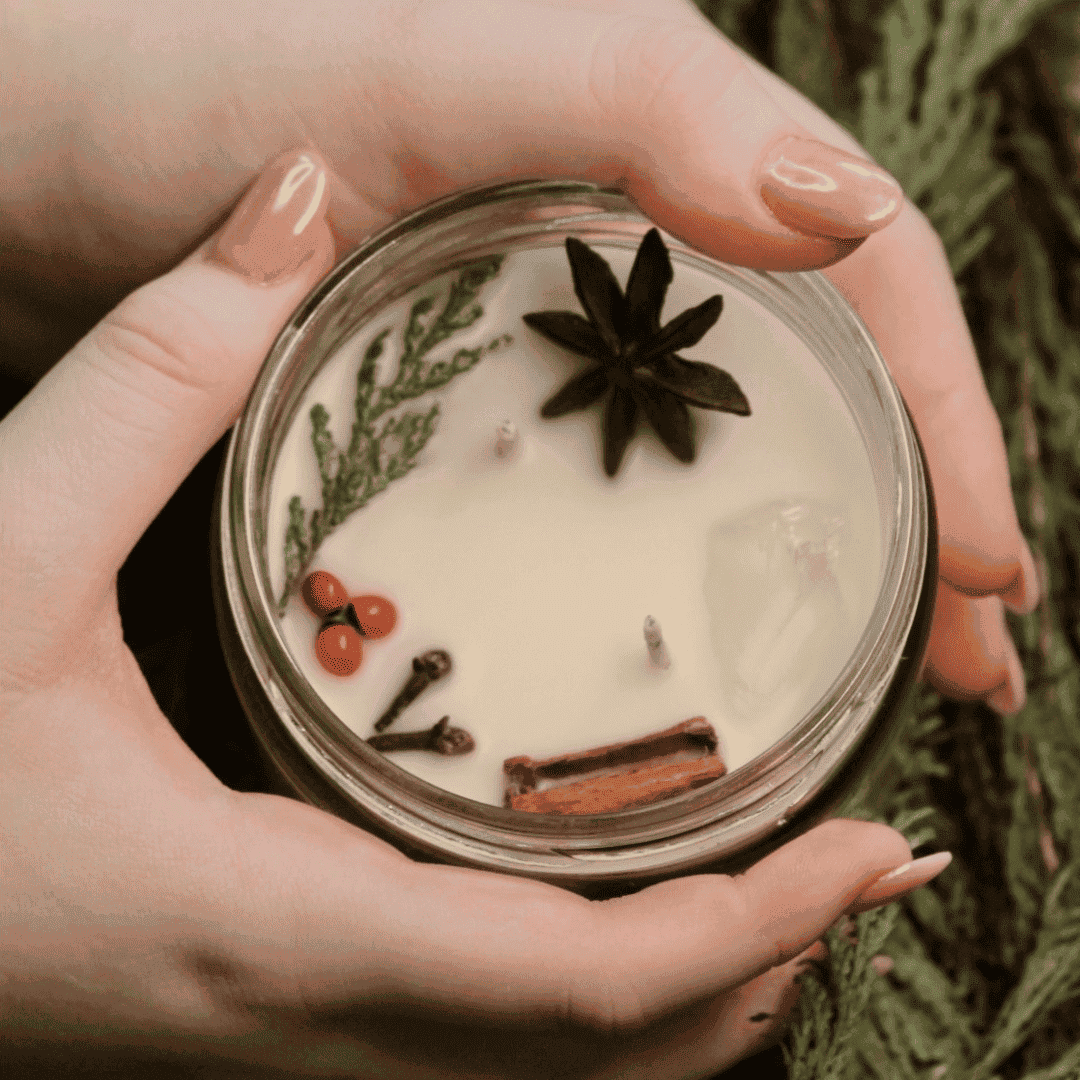 Vela Deseo de Navidad - aroma a galleta de jengibre 240 g