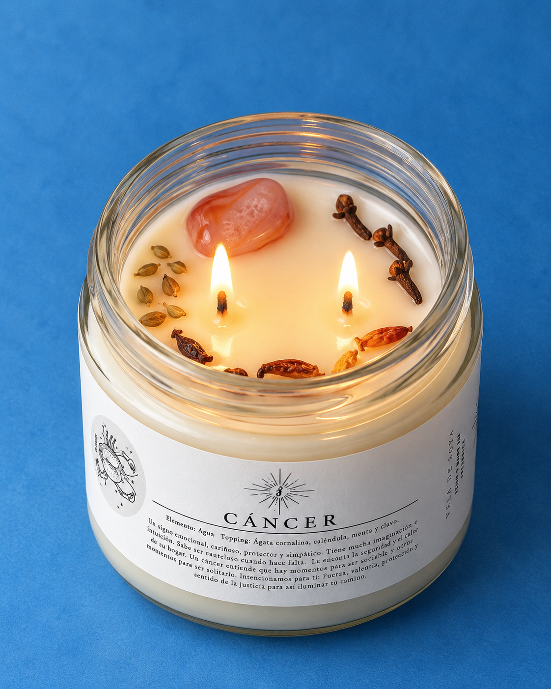 Vela Zodiacal Cáncer 240 g