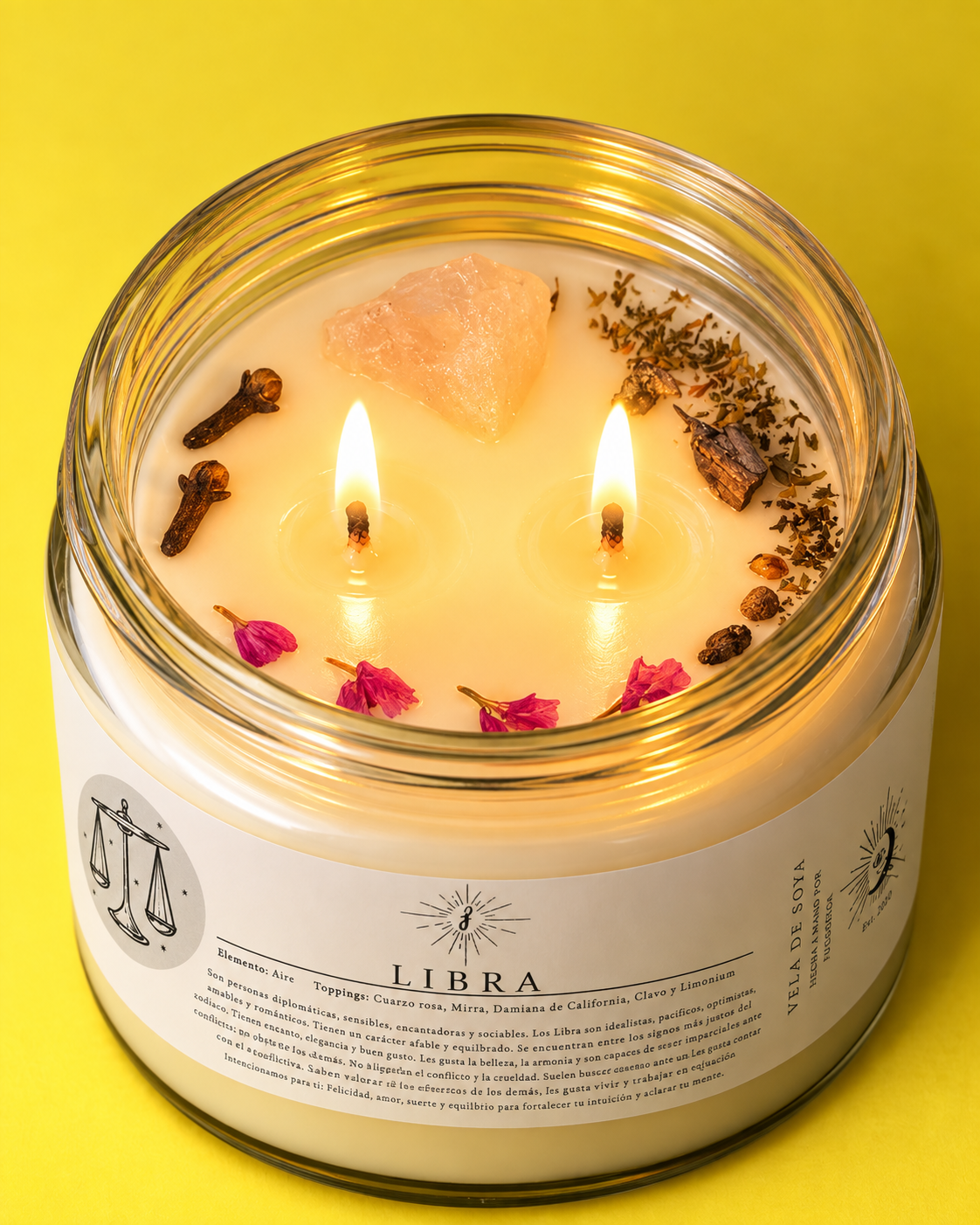 Vela Zodiacal Libra 240 g