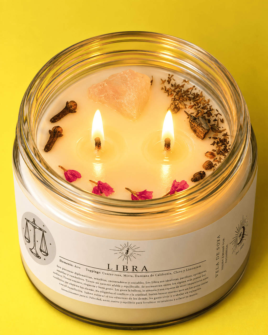 Vela Zodiacal Libra 240 g