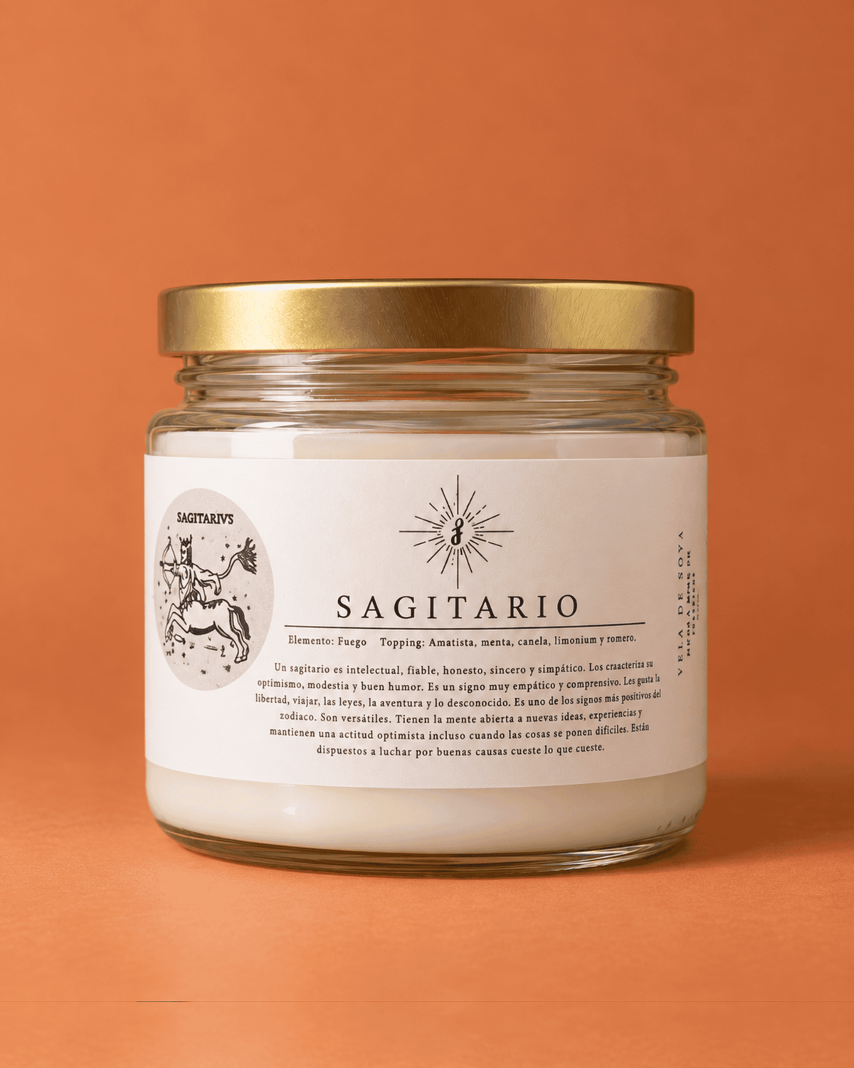 Vela Zodiacal Sagitario 240 g