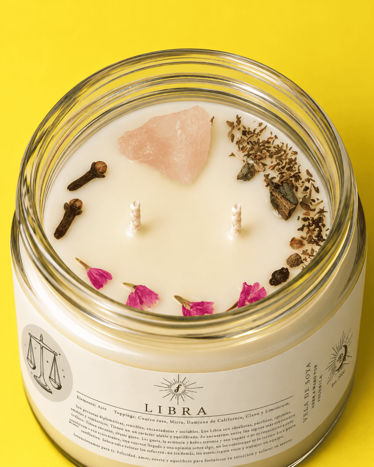 Vela Zodiacal Libra 240 g