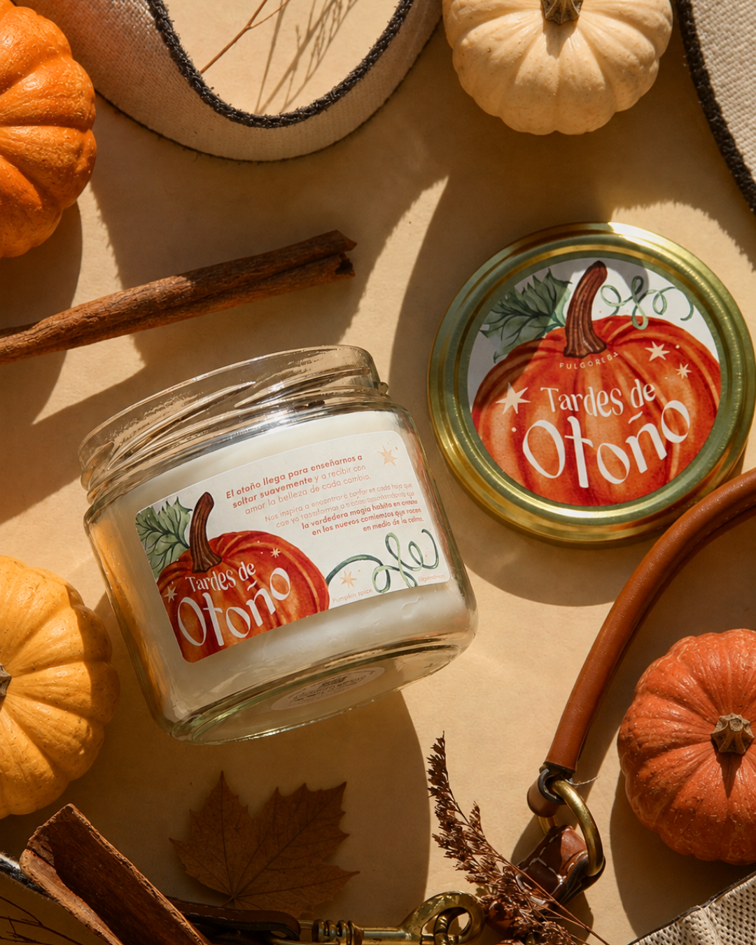 Vela Tardes de Otoño – Pumpkin Spice 240 g