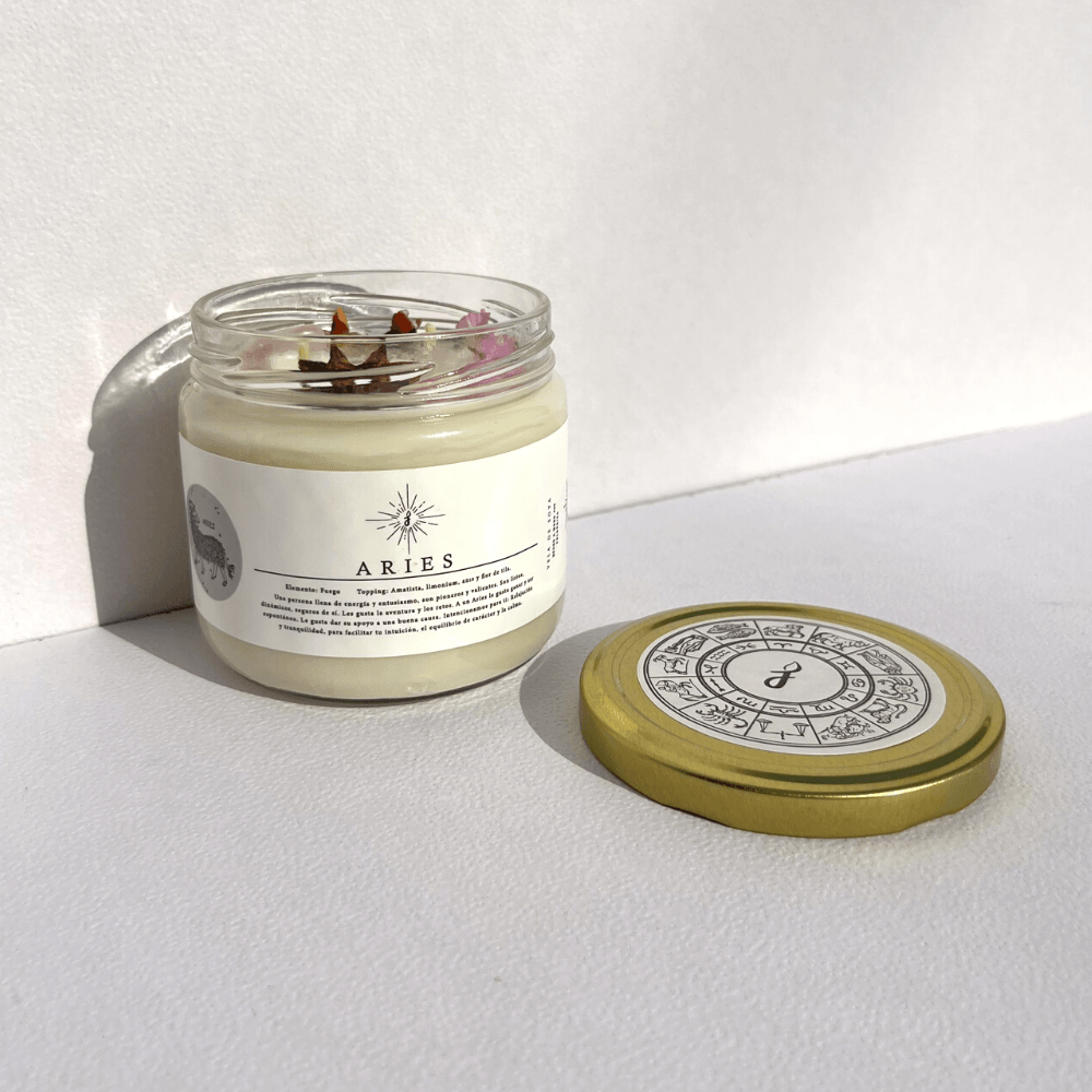 Vela aromática de soya Aries 240 g