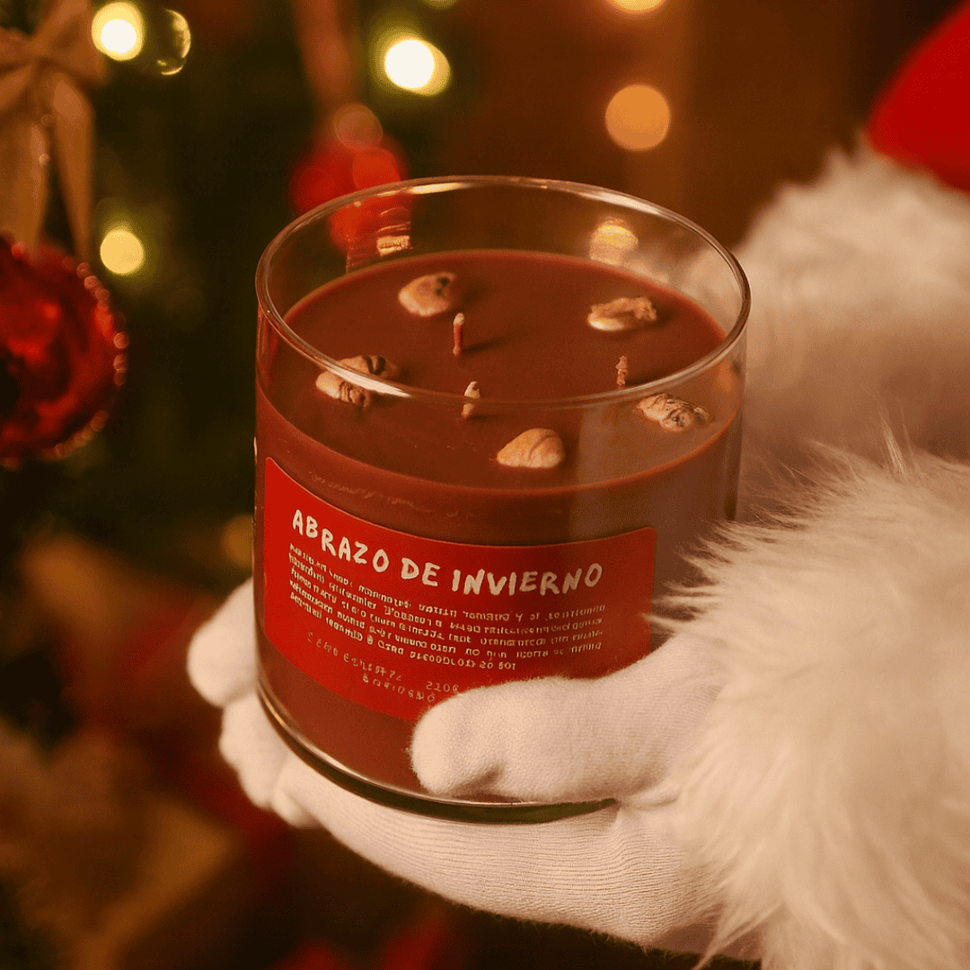 Vela HOME Abrazo de Invierno - aroma a Cocoa Caliente 411 g