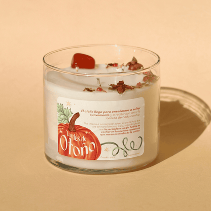 Vela HOME aromática de soya “Tardes de Otoño” – Pumpkin Spice 411 g (Copia)