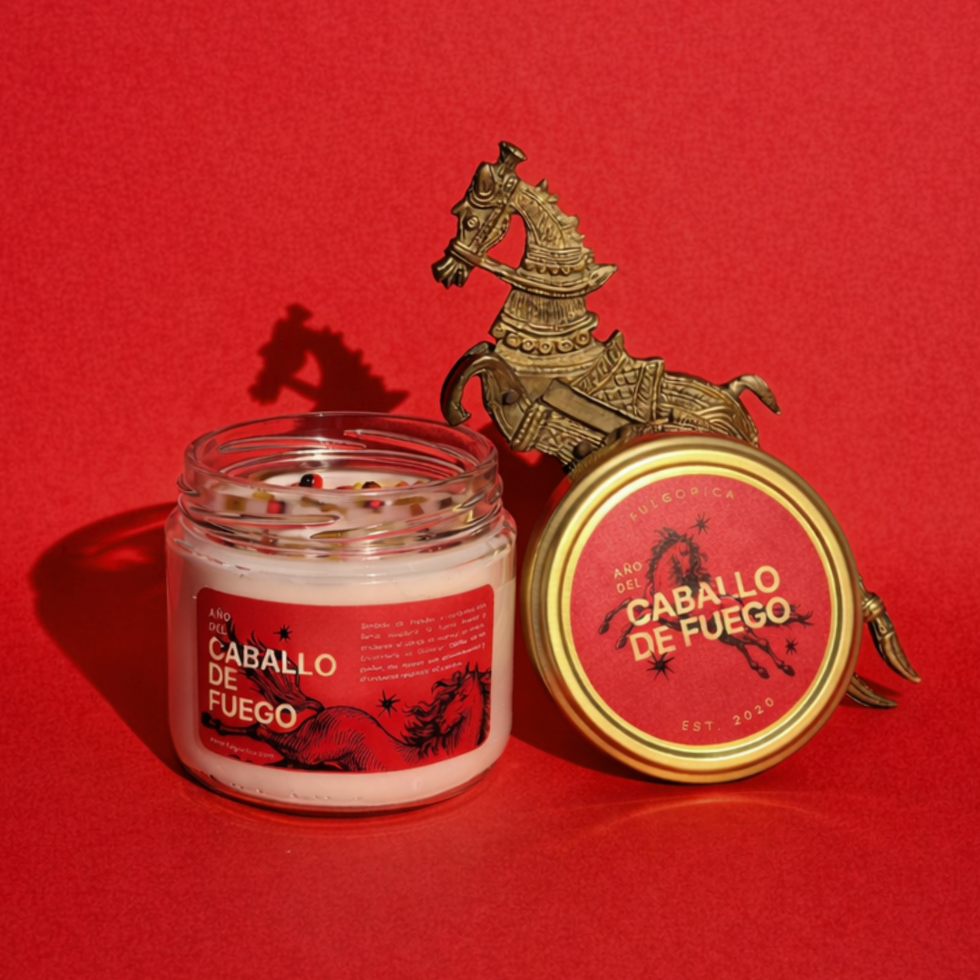 Vela Año del Caballo de Fuego – Acción y Prosperidad 2026