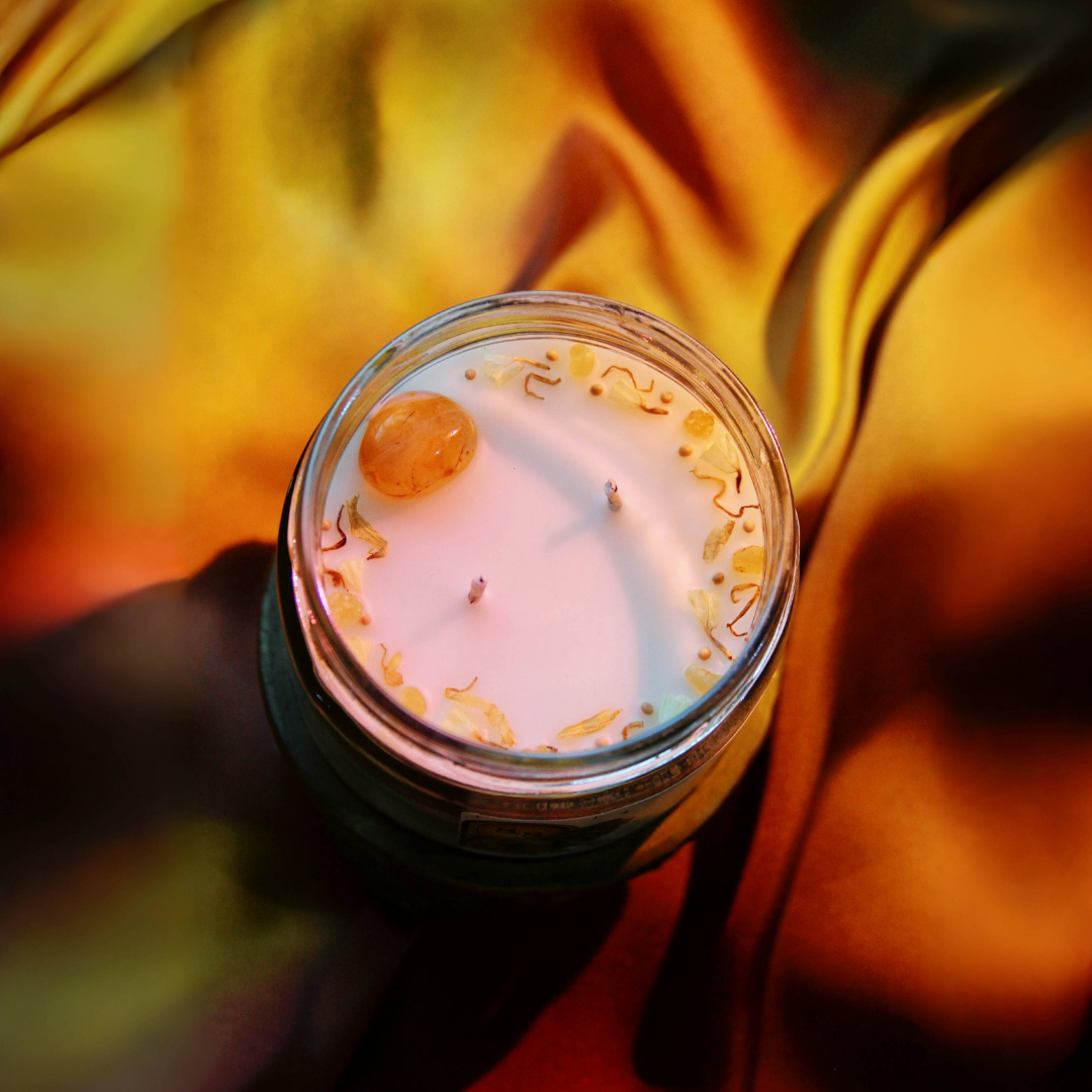 Kit Ritual Portal del León 8/8 – Vela, Copal y Palo Santo