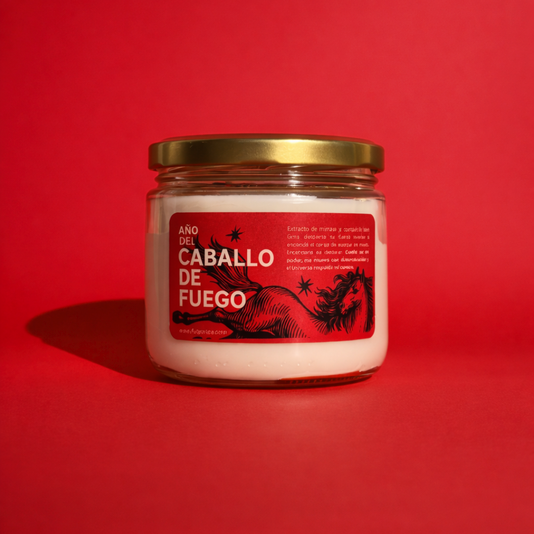 Vela Año del Caballo de Fuego – Acción y Prosperidad 2026