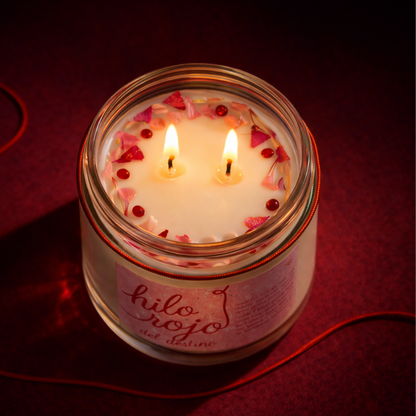Vela Ritual: Hilo Rojo del Destino | Amor y las Almas Destinadas – 240 g