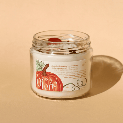 Vela aromática de soya “Tardes de Otoño” – Pumpkin Spice 240 g