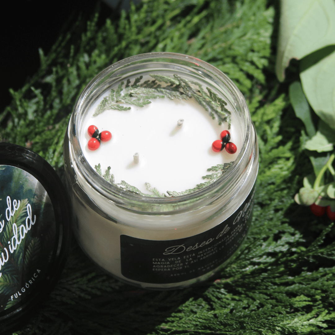 Vela Deseo de Navidad - aroma a Árbol de Navidad 240 g