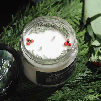 Vela Deseo de Navidad - aroma a Árbol de Navidad 240 g