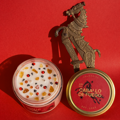 Vela Año del Caballo de Fuego – Acción y Prosperidad 2026