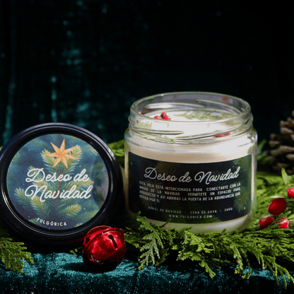 Vela Deseo de Navidad - aroma a Árbol de Navidad 240 g