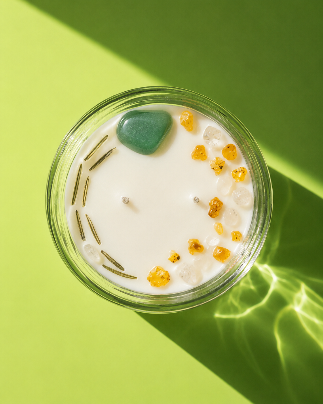 Vela de soya Luna Creciente aroma a romero y orquídea 240 g