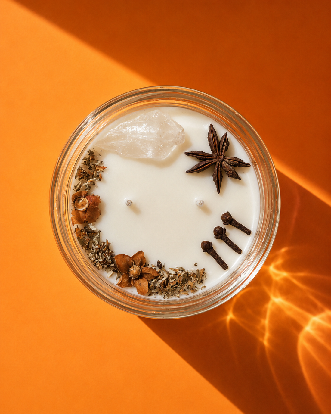 Vela de soya Luna Menguante aroma a mirra y sándalo 240 g