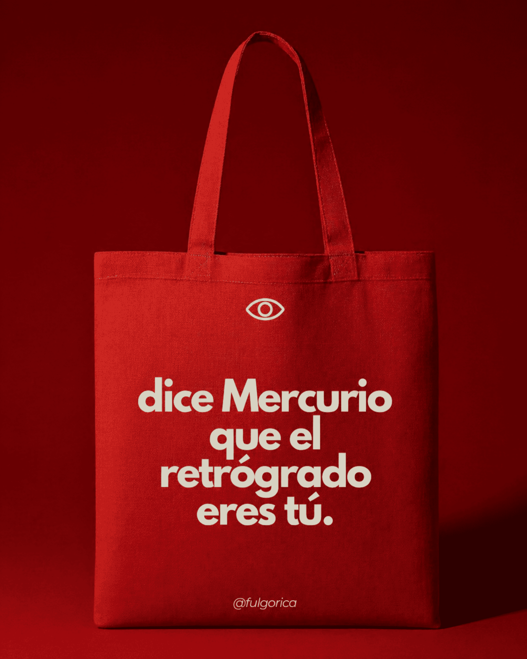 Totebag Mercurio Retrógrado | Edición Fulgórica