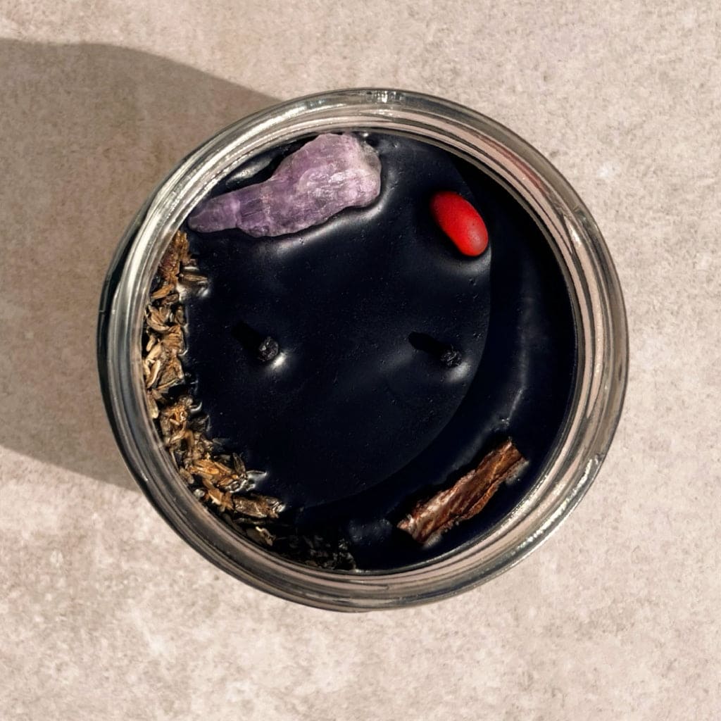 Vela aromática de soya Luna Nueva aroma a Palo Santo 240 g