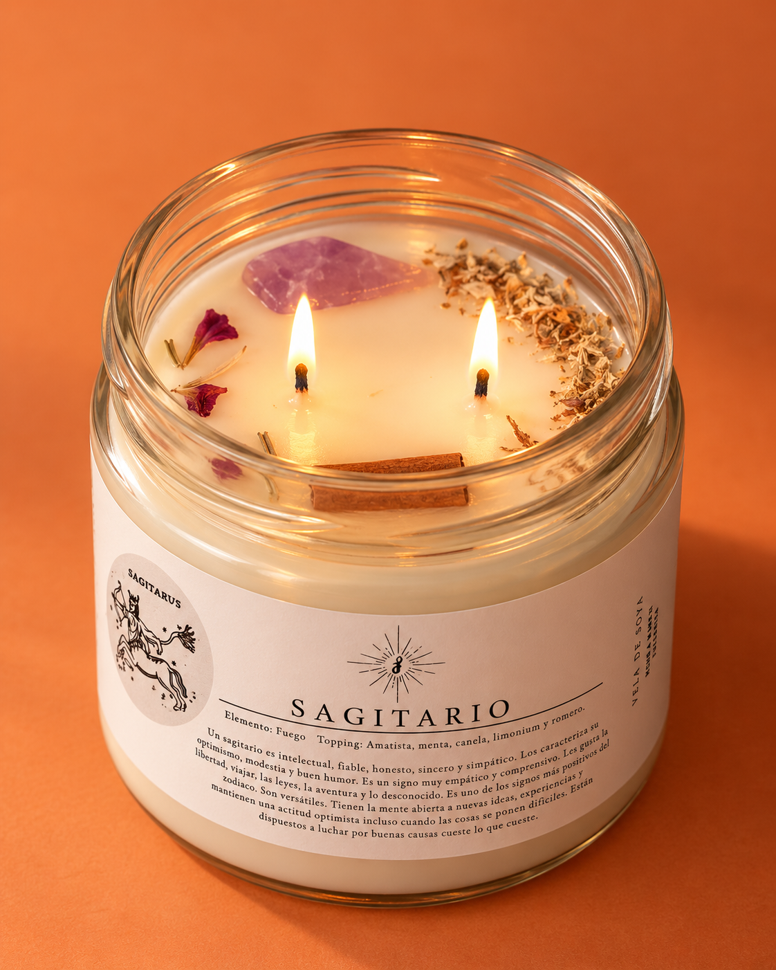 Vela Zodiacal Sagitario 240 g