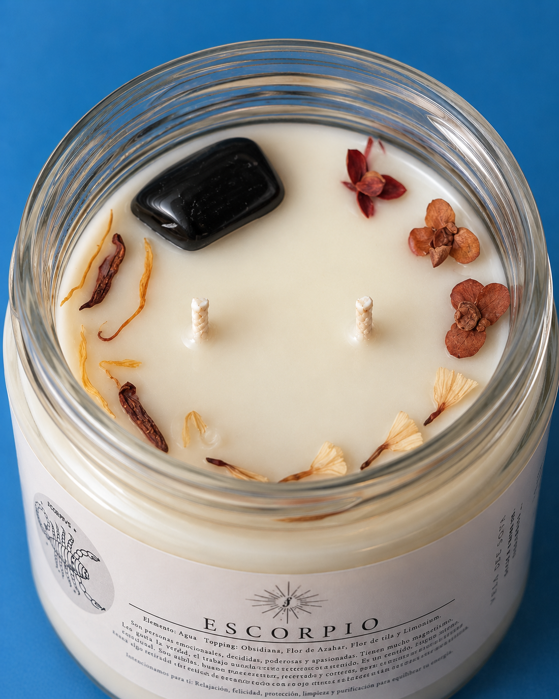 Vela Zodiacal Escorpio de Soya 240 g