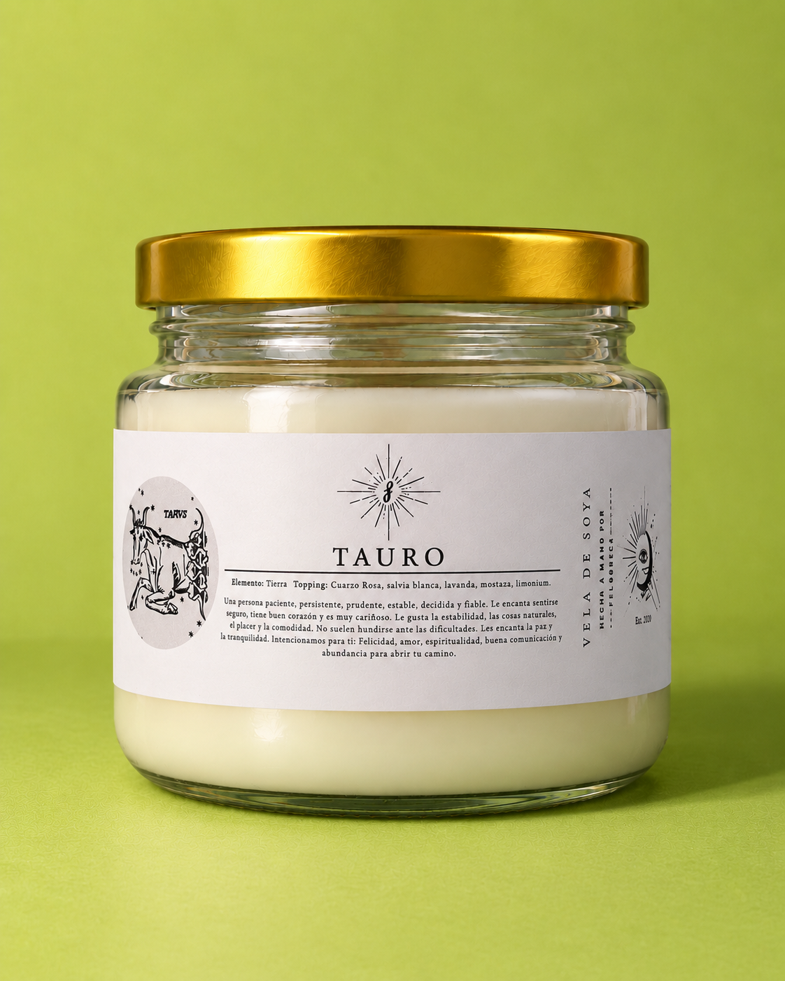 Vela Zodiacal Tauro 240 g