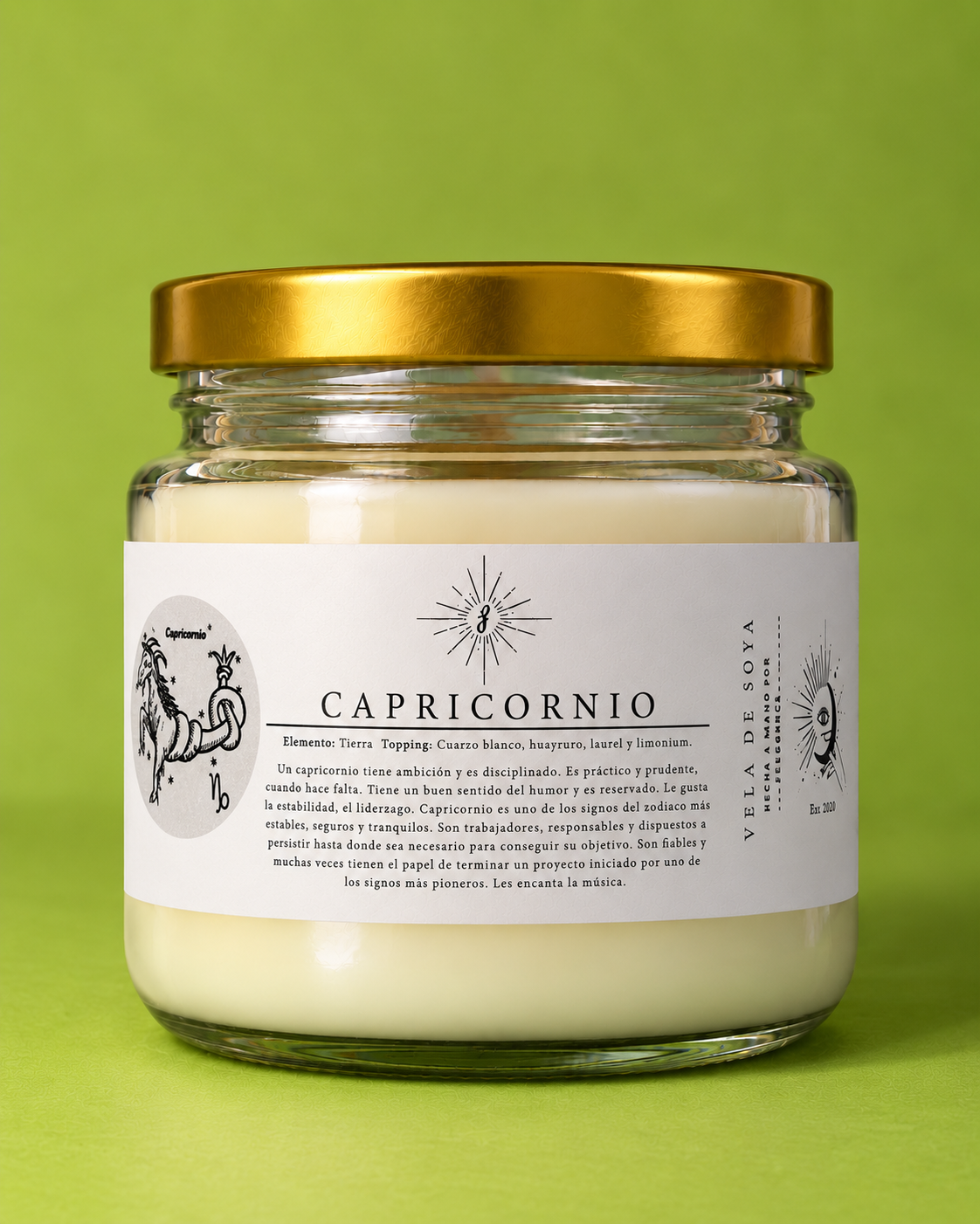 Vela Zodiacal Capricornio 240 g