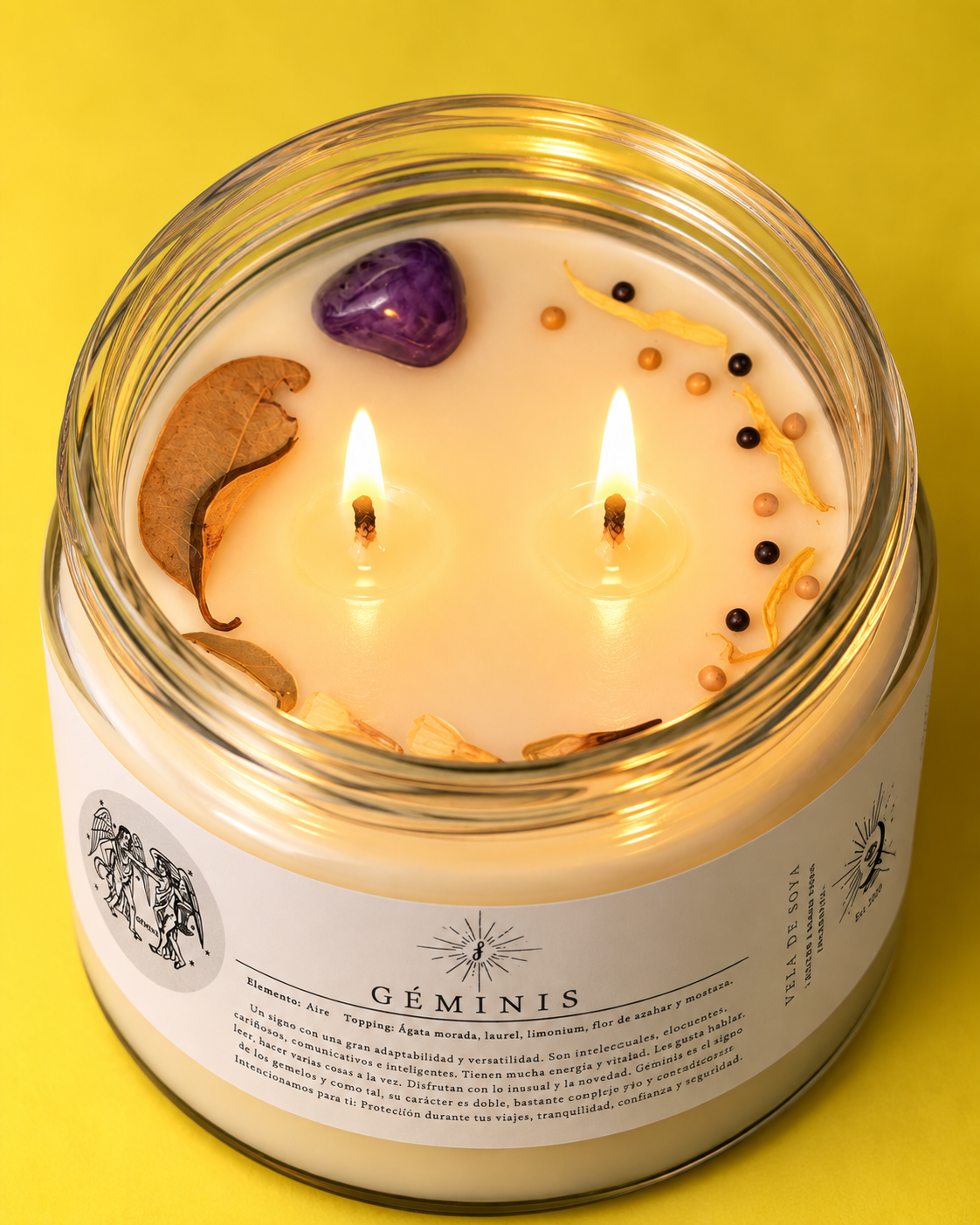 Vela Zodiacal Géminis 240 g