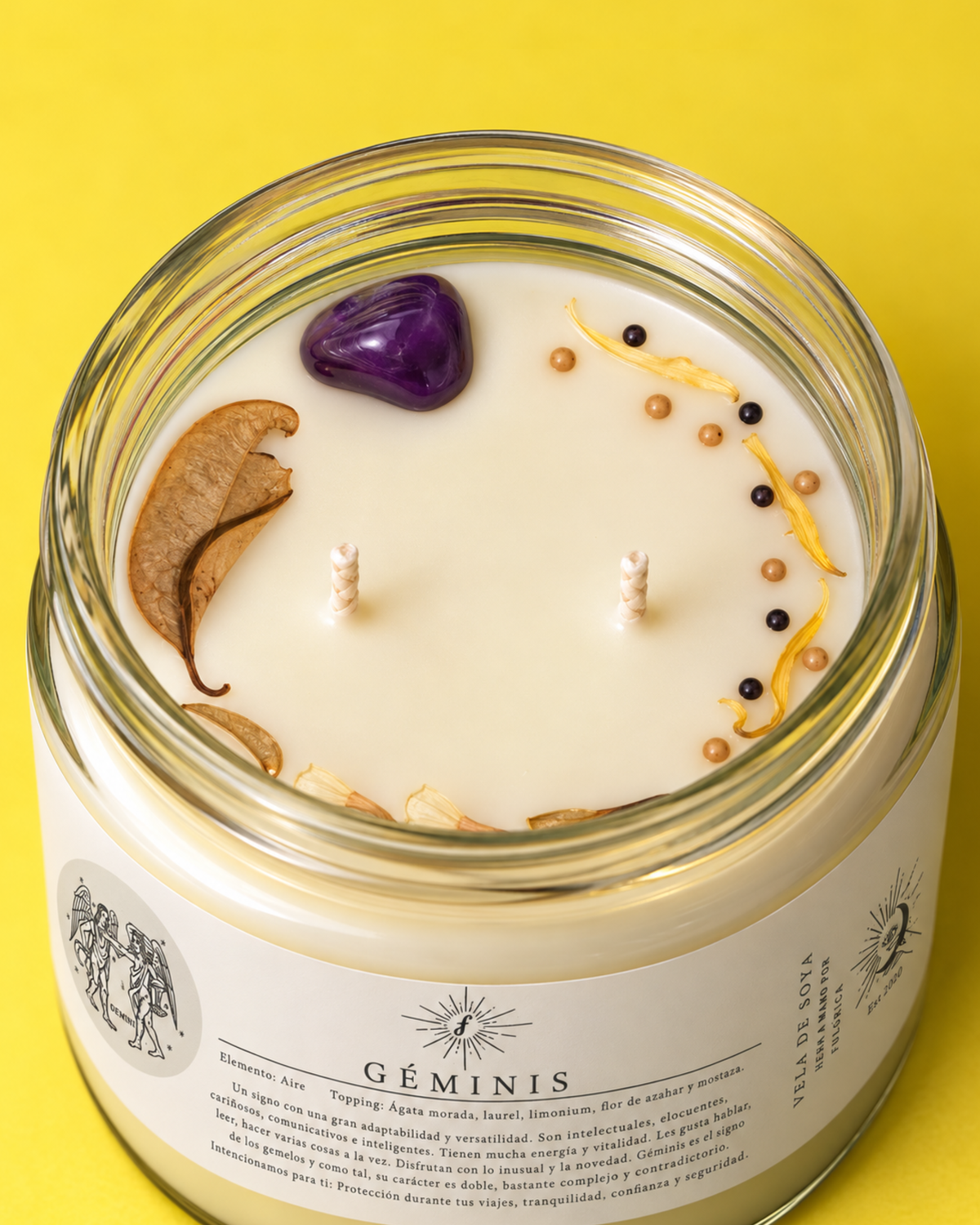 Vela Zodiacal Géminis 240 g